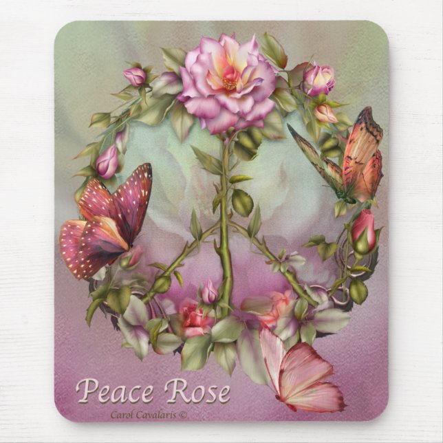 FriedensRose Mousepad (Vorne)
