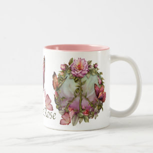FriedensRosen-Tasse Zweifarbige Tasse