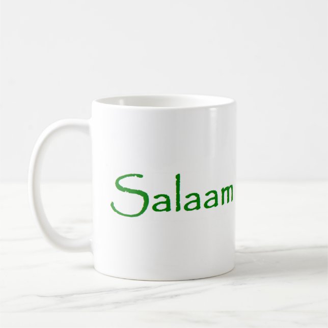 Friedenssalaam Kaffeetasse (Links)