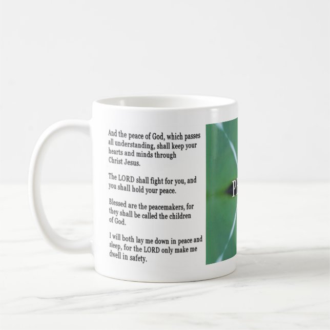 Friedensschale Tasse (Links)