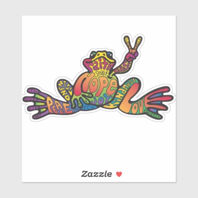 Friedenssicherung Aufkleber (Blatt)