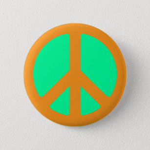 Friedenssymbol Button