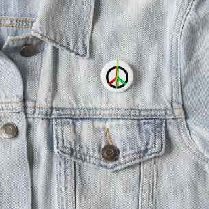 Friedenssymbol button