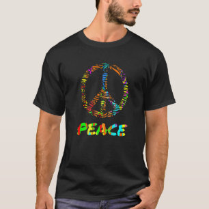 Friedenssymbol für Abstrakte Kunst T-Shirt