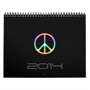 Friedenssymbol-Kalender 201X Kalender