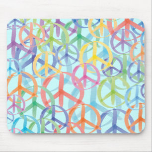 Friedenssymbol-Kunst Mousepad