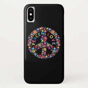 FRIEDENSSYMBOL LIEBE 60er 70er Tie Dye Hippie Case-Mate iPhone Hülle