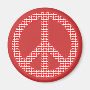 Friedenssymbol Magnet