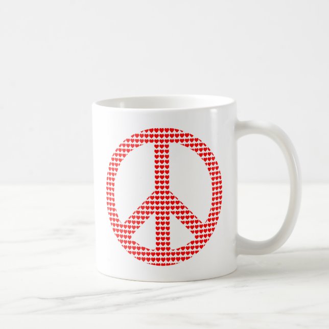 Friedenssymbol Tasse (Rechts)