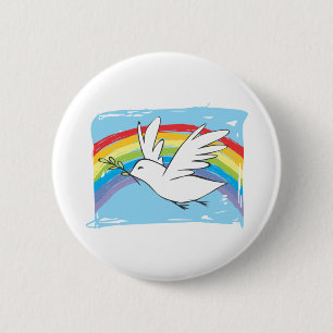 Friedenstaube Button