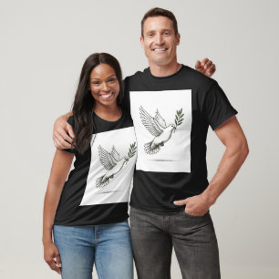 "Friedenstaube: Ein zeitloses Symbol des T - Shirt