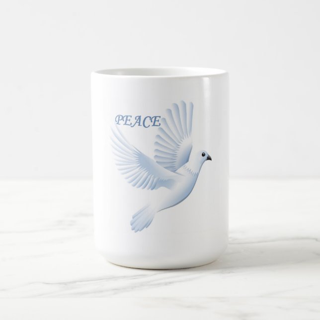 FRIEDENSTAUBE KAFFEETASSE (Mittel)