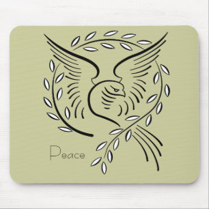Friedenstaube Mousepad