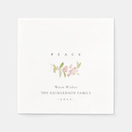 FRIEDENSTER FRIEDENSFRIEDEN IN DER BLUSH ROSE PINK SERVIETTE