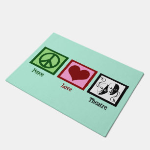 Friedenstheater Liebe Fußmatte