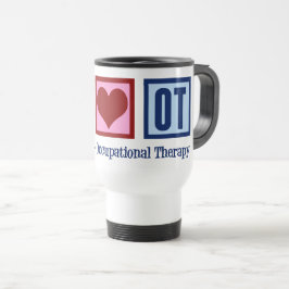 Friedenstherapie Liebe Berufliche Therapie Niedlic Reisebecher