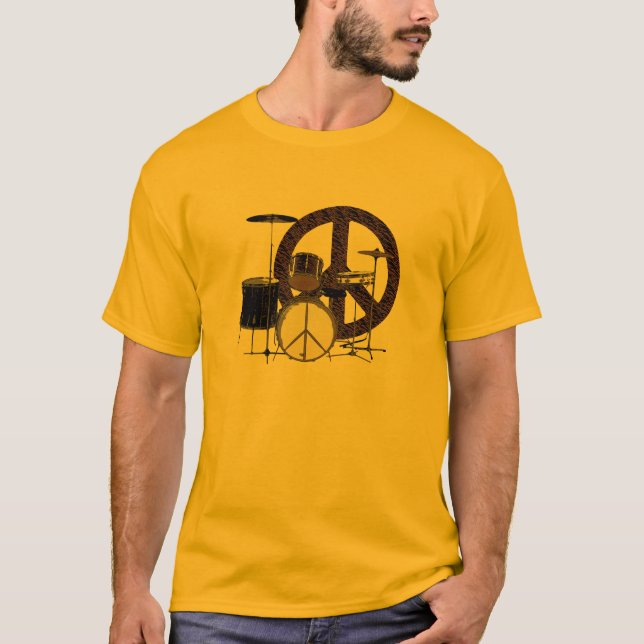 Friedenstrommeln T-Shirt (Vorderseite)