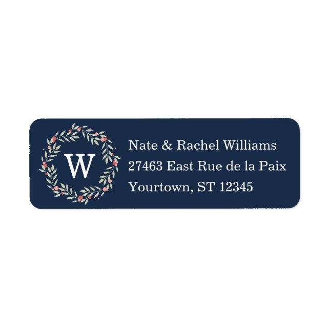 Friedenstruppe | Navy Monogram Custom (Vorne)