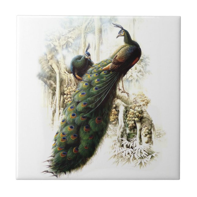 Friedenstruppen Fliese (Vorderseite)