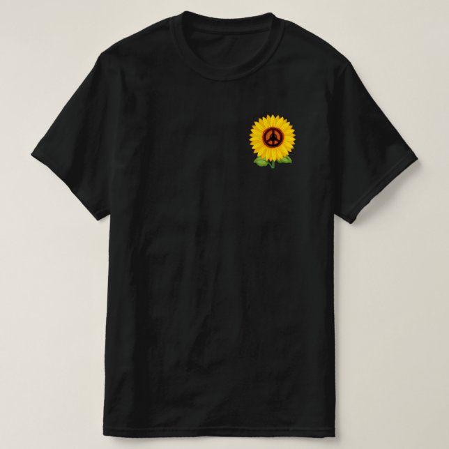 FRIEDENSUNFLOWER T-Shirt (Design vorne)