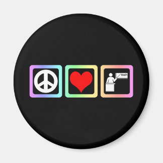 Friedensunterricht in der Liebe Magnet