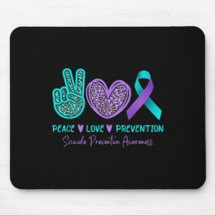Friedensverhütung Suizidbewusstsein Aquamarines Zi Mousepad