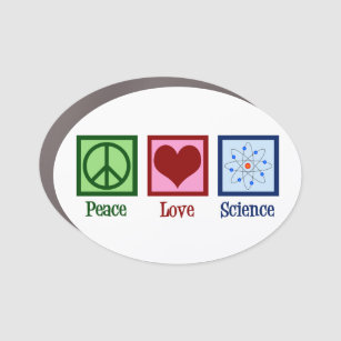 Friedenswissenschaft Auto Magnet