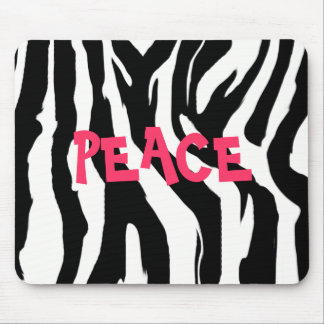 FRIEDENSzebra Mousepad