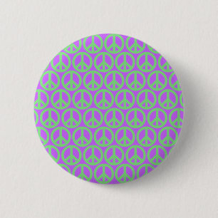 Friedenszeichen Button