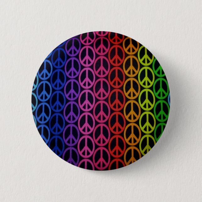 Friedenszeichen Button (Vorderseite)