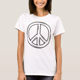 Friedenszeichen für Männer und Frauen T-Shirt