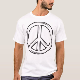 Friedenszeichen für Männer und Frauen T-Shirt
