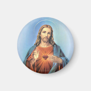 Friedenszeichen/Jesus Magnet