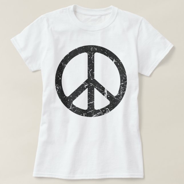 Friedenszeichen - Kinder T-Shirt (Design vorne)