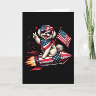 Friedenszeichen Maltesisches Feuerwerk Amerikanisc Karte