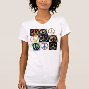 Friedenszeichen-Mosaik T-Shirt