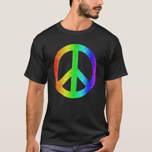 Friedenszeichen T-Shirt (Vorderseite)