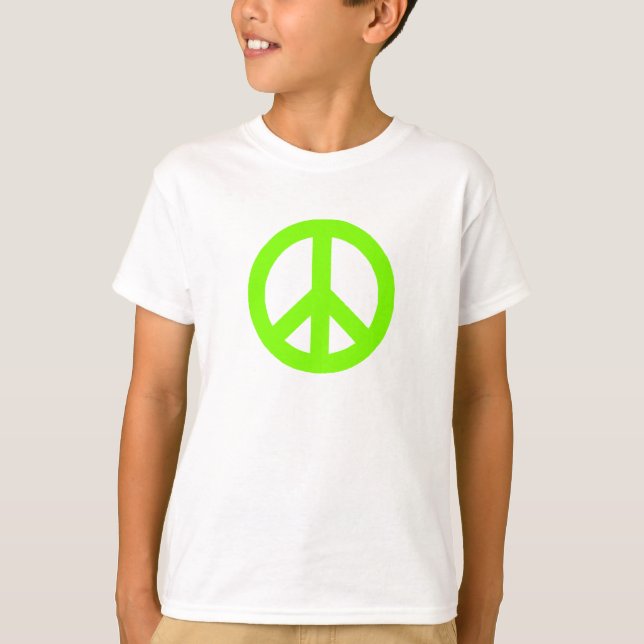 Friedenszeichen T-Shirt (Vorderseite)