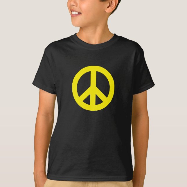 Friedenszeichen T-Shirt (Vorderseite)