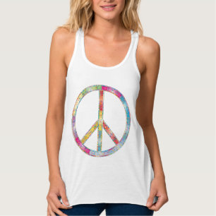 Friedenszeichen Tank Top