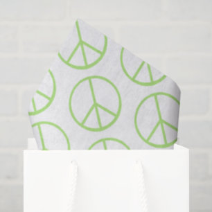 Friedenszeichen Weltfrieden Groovy Liebe Symbol Seidenpapier
