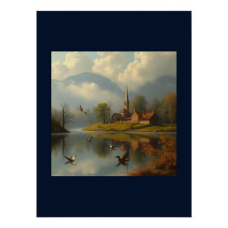 Friedenszeit-Serie Canvas-Druck Poster