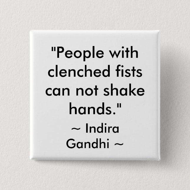 FRIEDENSzitat Button (Vorderseite)