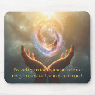 Friedenszitat-Mauspad Mousepad