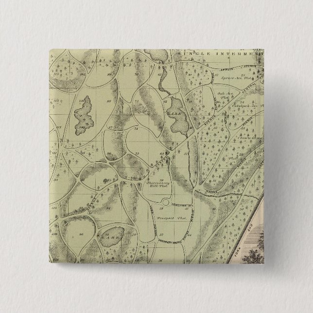 Friedhof Button (Vorderseite)