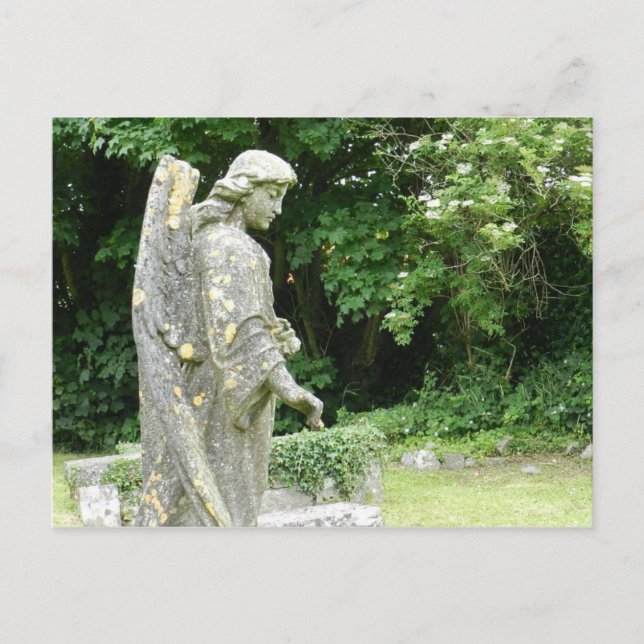 Friedhof der St.Mary's Church in Athen - Irland Postkarte (Vorderseite)