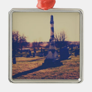 Friedhof in Washington, Iowa Ornament Aus Metall