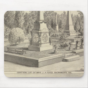 Friedhof Los Sacto, res Woodland Mousepad