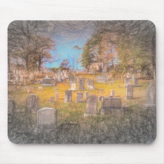 Friedhof Mousepad (Vorne)