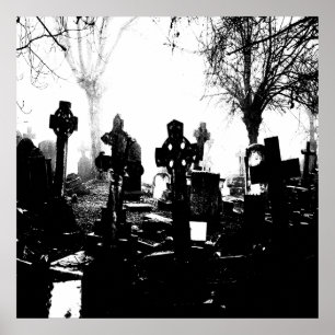 Friedhof Poster